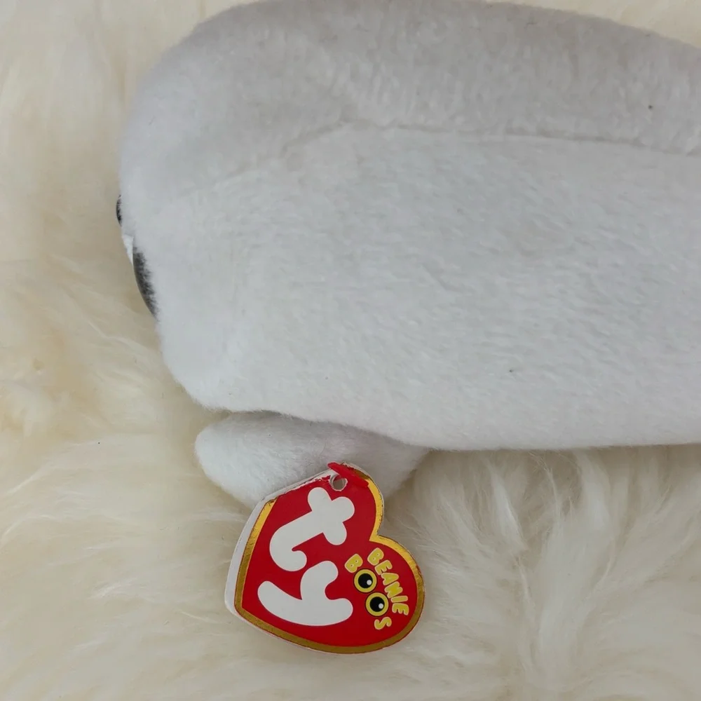 Ty Beanie Boos Icy White Plush February 27